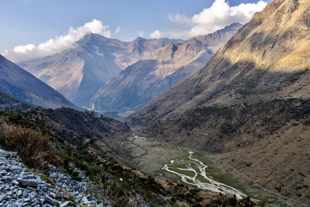 Views along the Salkantay Trek