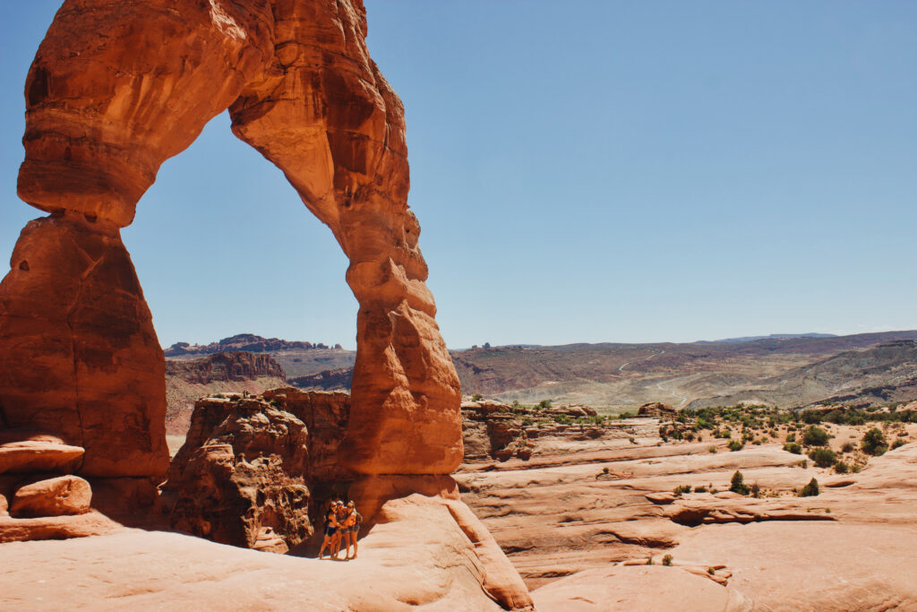 Delicate Arch, Arches National Park, a must stop on your Utah National Parks road trip.