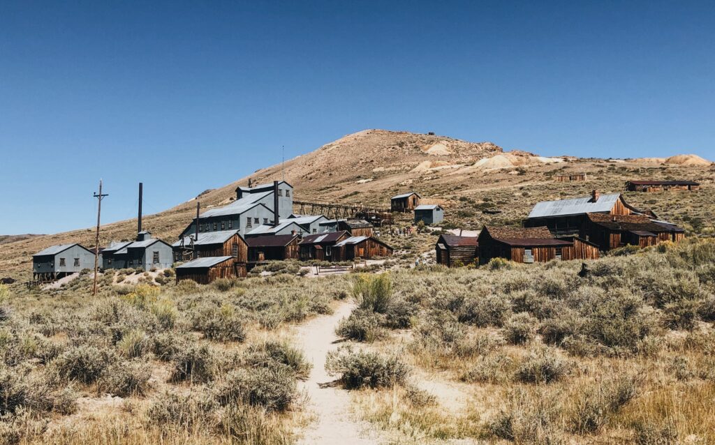 Bodie State Historic Park is right off the eastern route of Lake Tahoe to Yosemite