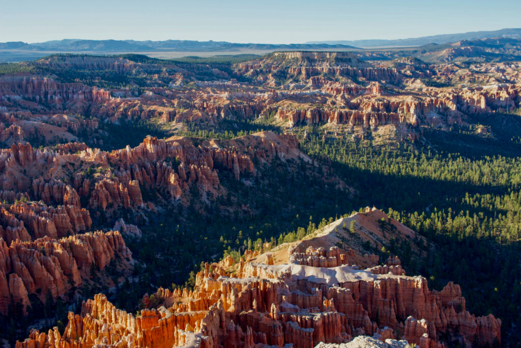 Another highlight of a Utah National Parks Road Trip is the hoodoos in Bryce Canyon National Park.