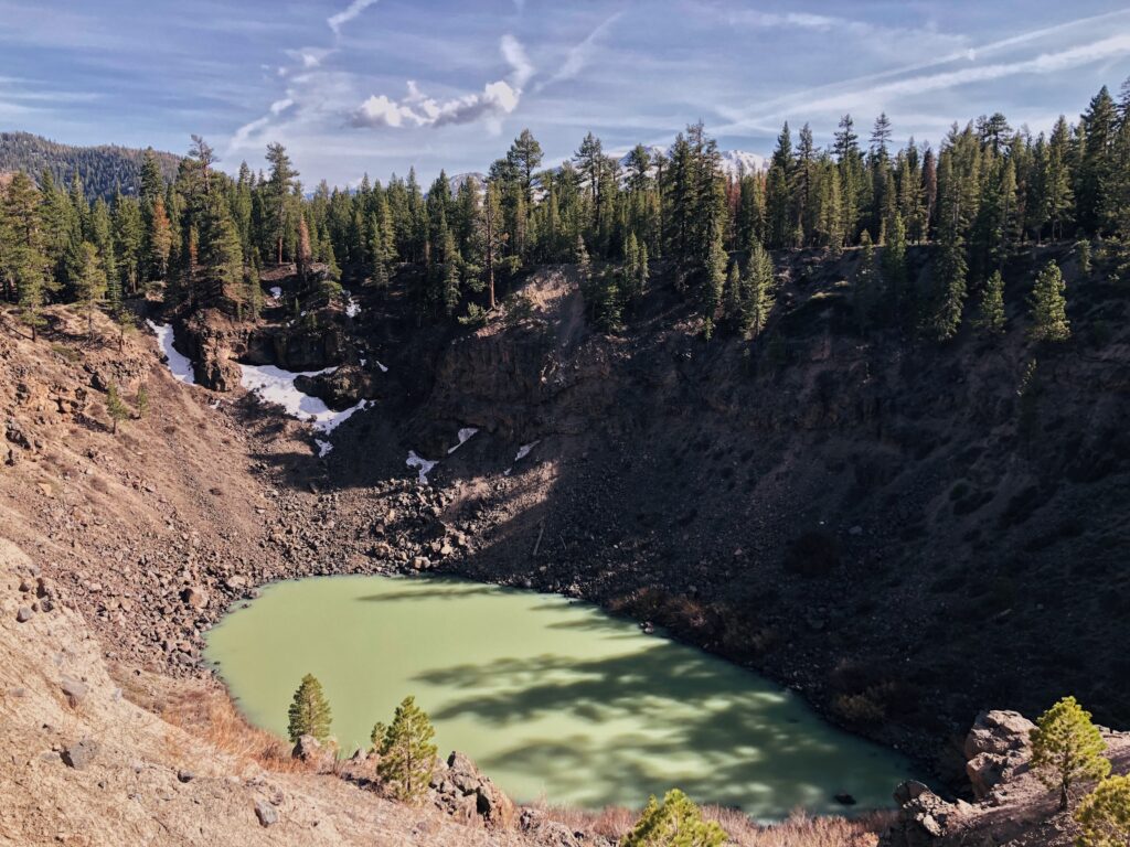 Inyo Craters one of the best easy hikes in Mammoth Lakes