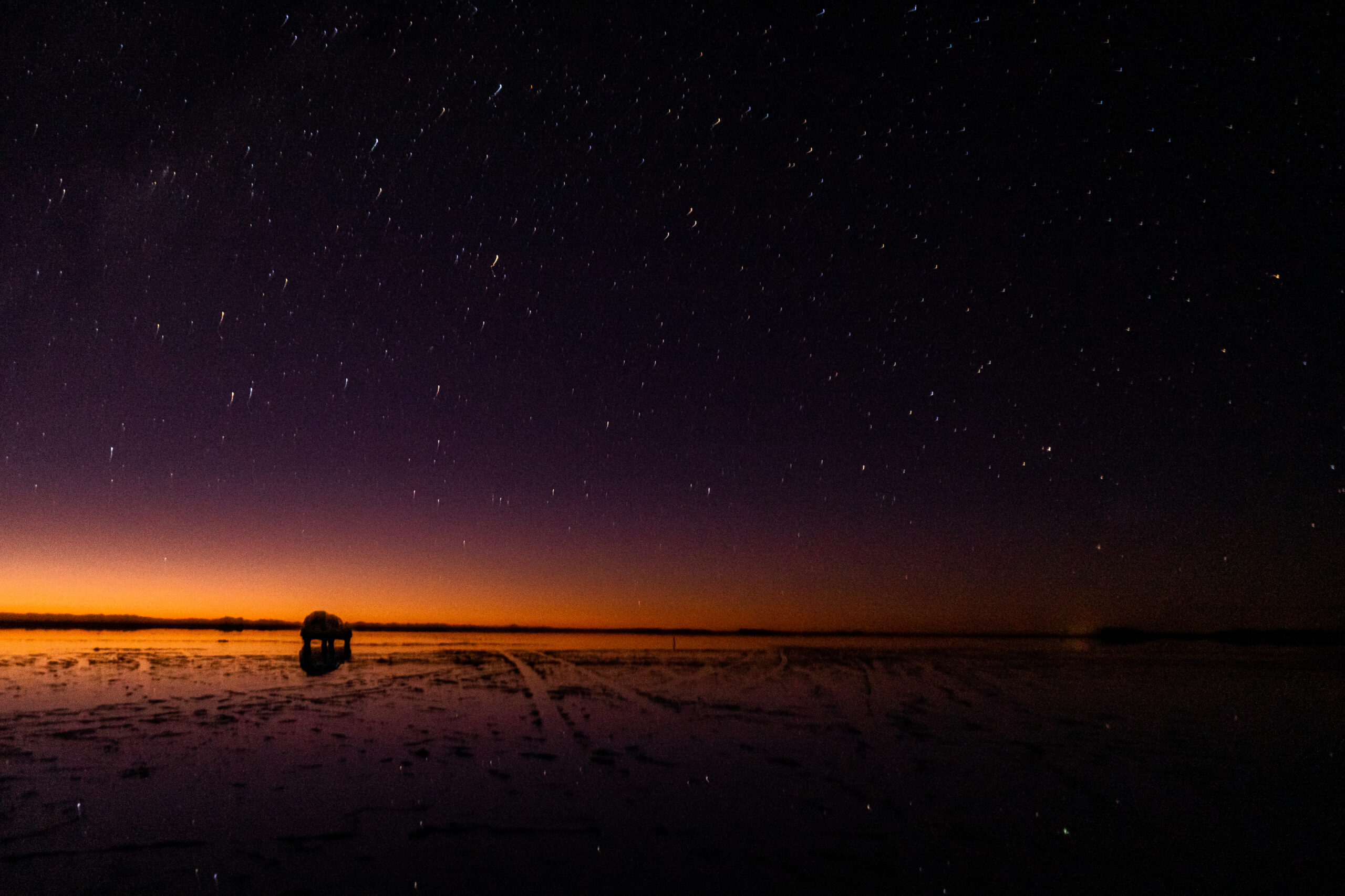 Salar de Uyuni night Bolivia salt flat views